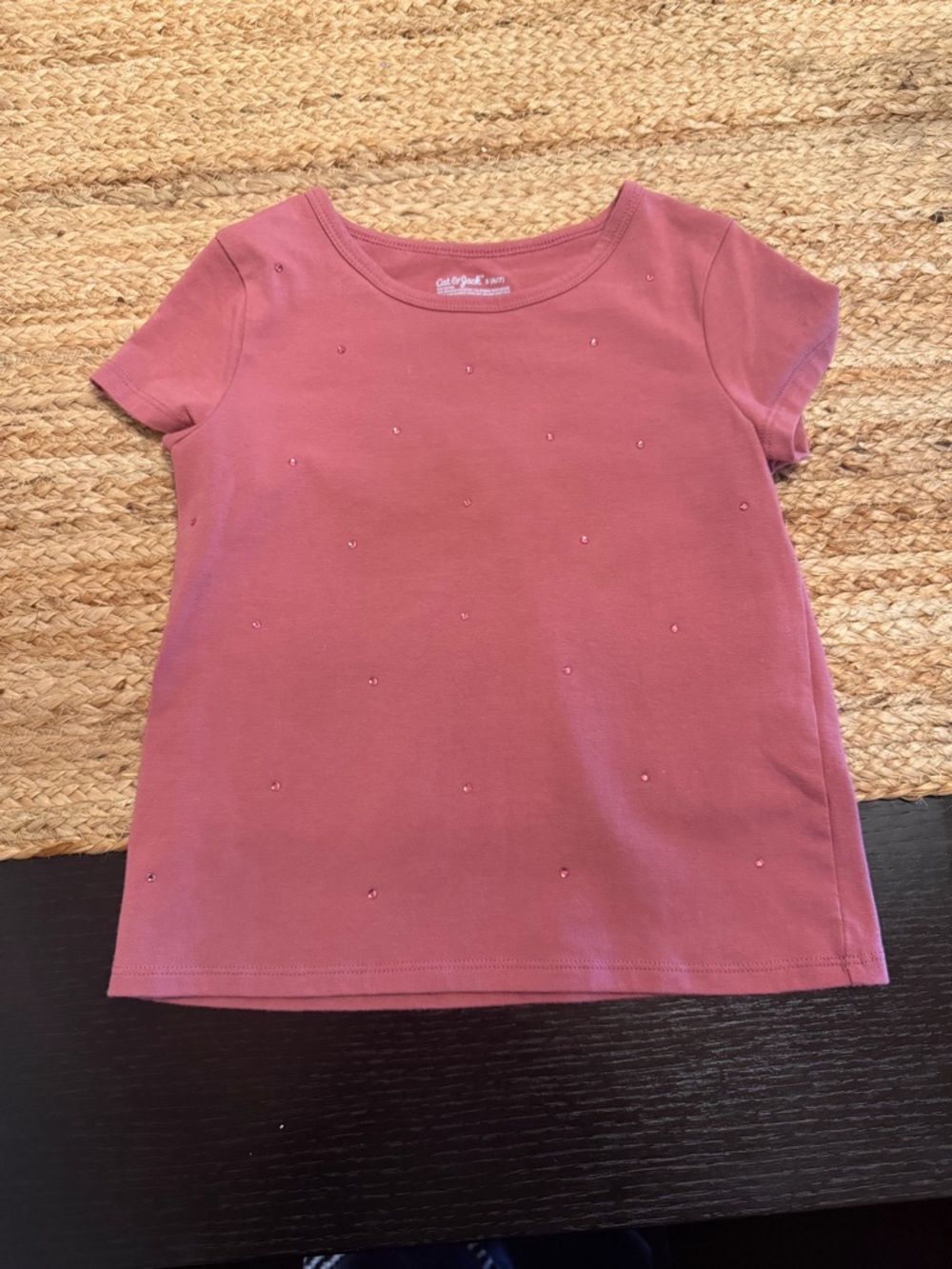 Cat & Jack Rhinestone Top